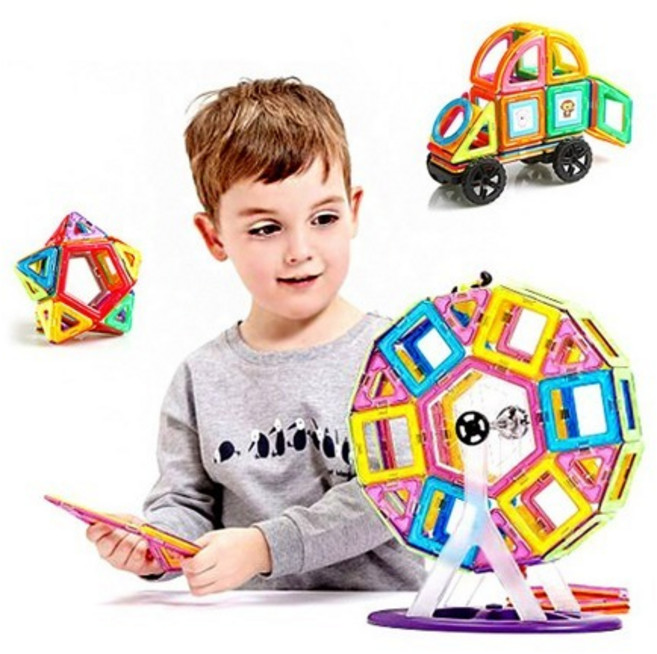 스마트맥 자석블럭/ KC인증/ 맥포머스호환제품, 스마트(베이직)-164pcs, 1개