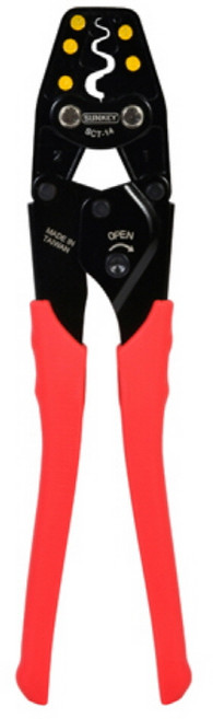 썬키 터미널압착기 1.25~14mm 265mm SCT-14, 1개