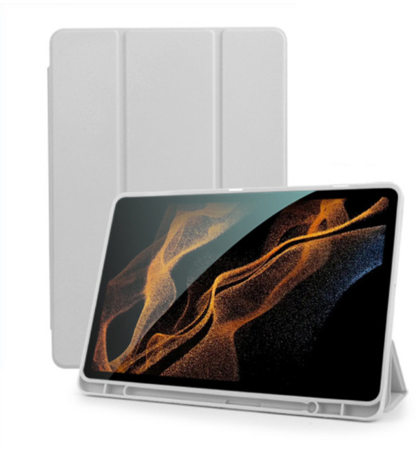 로랜텍 펜슬 수납 태블릿 케이스, 웜그레이, 1개