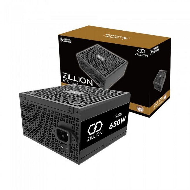 SuperFlower SF-650Z12DB Zillion DB ETA실버 ATX3.1 품위, SF-650Z12DB Zillion 실버 ATX3.1