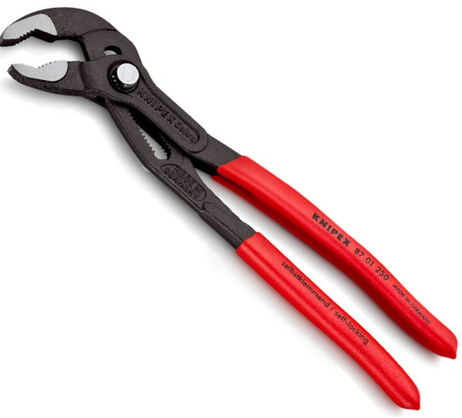 워터펌프플라이어 8701250 크니팩스 오리집게 KNIPEX, 1개