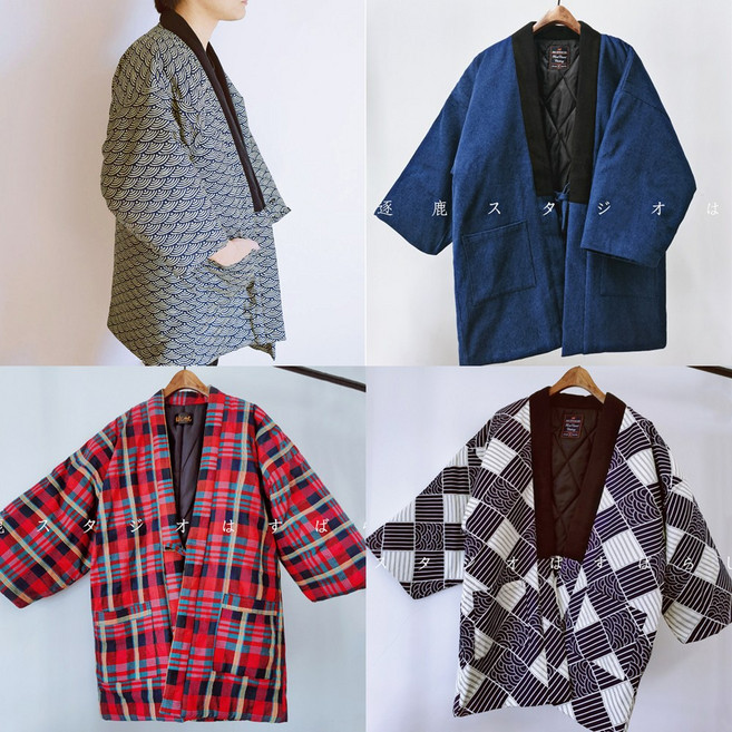 침착맨 한텐 실내 방한복 겨울 가운 누빔