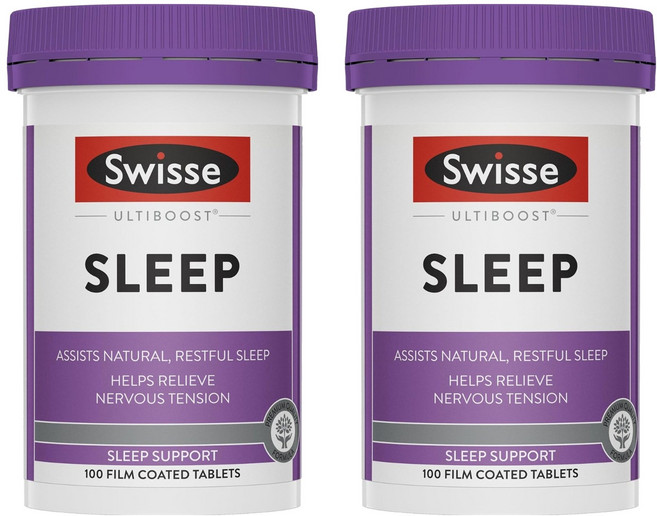 스위스 울티 부스트 슬립 타블렛, 100정, 2개