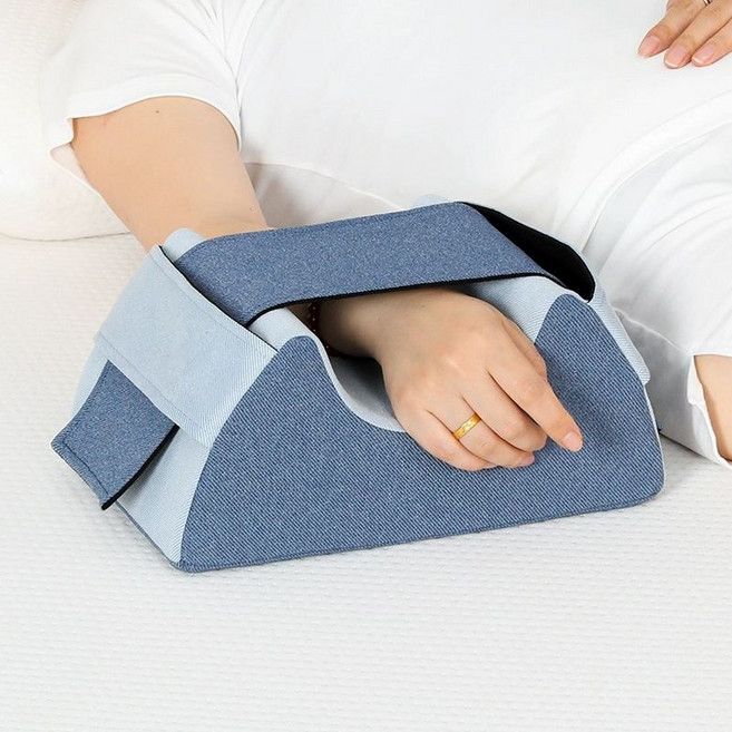 환자용 삼각패드 자세 변환 방지 욕창 쿠션 통기성, 다기능 발목 베개