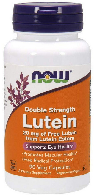나우푸드 더블 스트랭스 루테인 20mg 베지 캡슐, 90정, 1개
