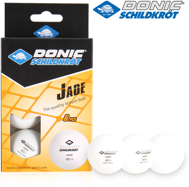 도닉 탁구공 JADE 40+ 6P 연습용 경기용 세트, 단품, 1개, 1개입