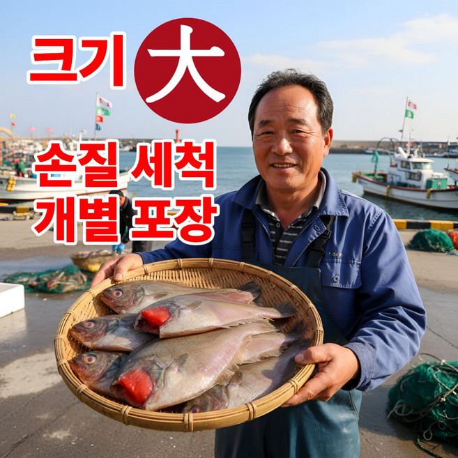 어부의뜰 국산 반건조 알가자미 대 알배기 가자미 참가자미 국내산 손질 가자미 건조, 2개, 1kg 5미 대