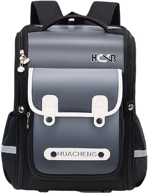 HUACHENG 護脊書包 小學生國小適用 輕量減壓反光設計 大容量防潑水
