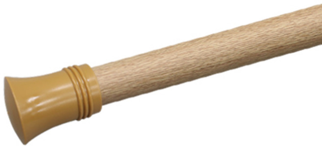 한국레일갤럭시 25mm 오로라 커튼봉 커텐봉, 우드