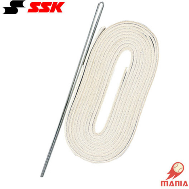 SSK 글러브끈 YF-107 (WT) 백색 글러브레이스 글러브수리, 단품, 1개