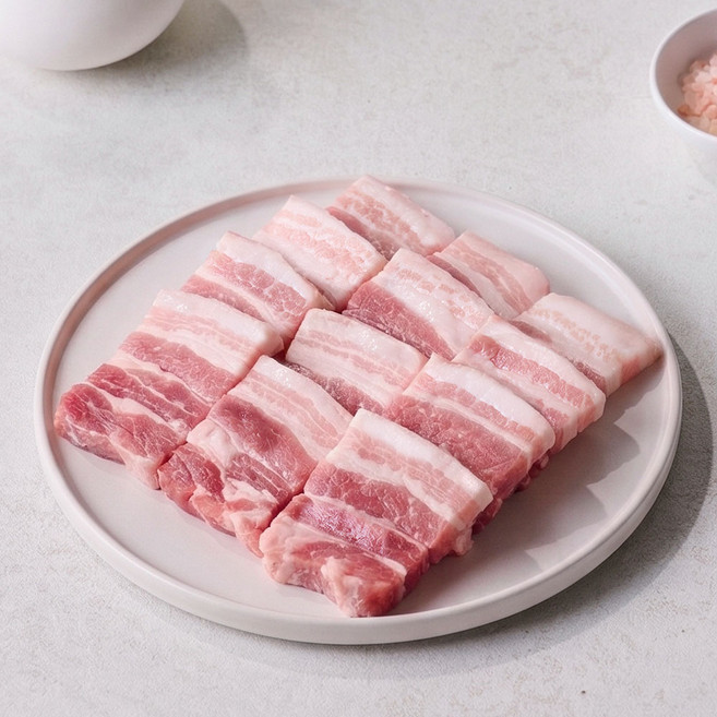 [오늘자연] 추억의 한돈 냉동 삼겹살 500g, 1개