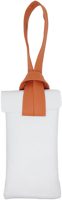 SZ3007 투톤 가죽 안경 케이스 파우치