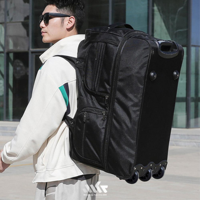 보스턴백스타일 바퀴달린 캐리어가방55L 옷가방 이민