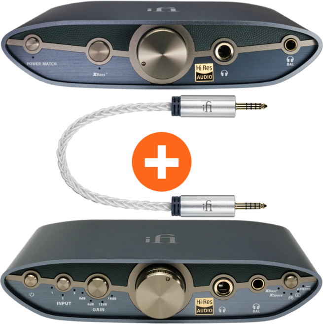 iFi audio ZEN DAC 3 + ZEN CAN 3 + iFi 4.4 케이블 패키지