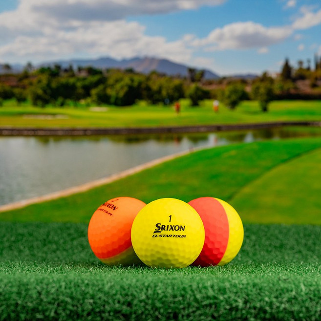 지앤피컴퍼니_ 스릭슨 큐스타 Q-Star 무광 디바이드 로스트볼 반반컬러 A- 50알, 1개, 50개입, 혼합