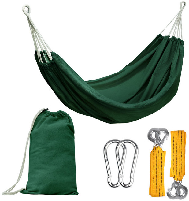 카르닉 아일랜드 해먹 (풀세트) 캠핑 그네 해변 비치카페 튼튼한 로프, 카키