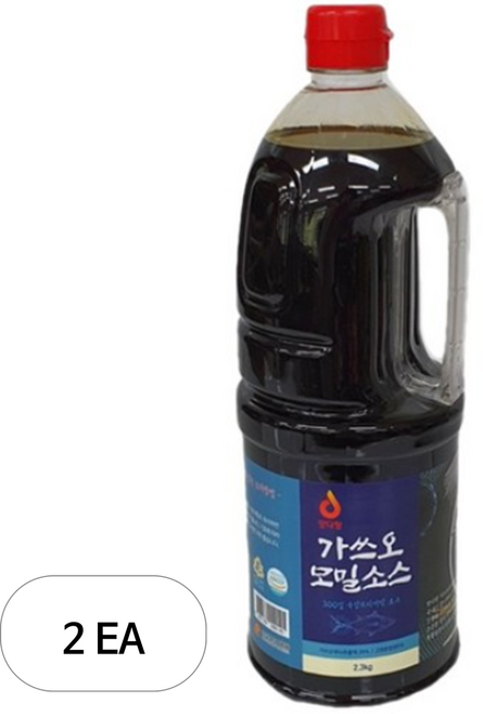 대왕 가쓰오 모밀소스, 2개, 2.3kg
