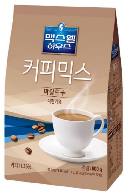 맥스웰 마일드 플러스 커피믹스 800gx10개, 800g, 1개입, 10개