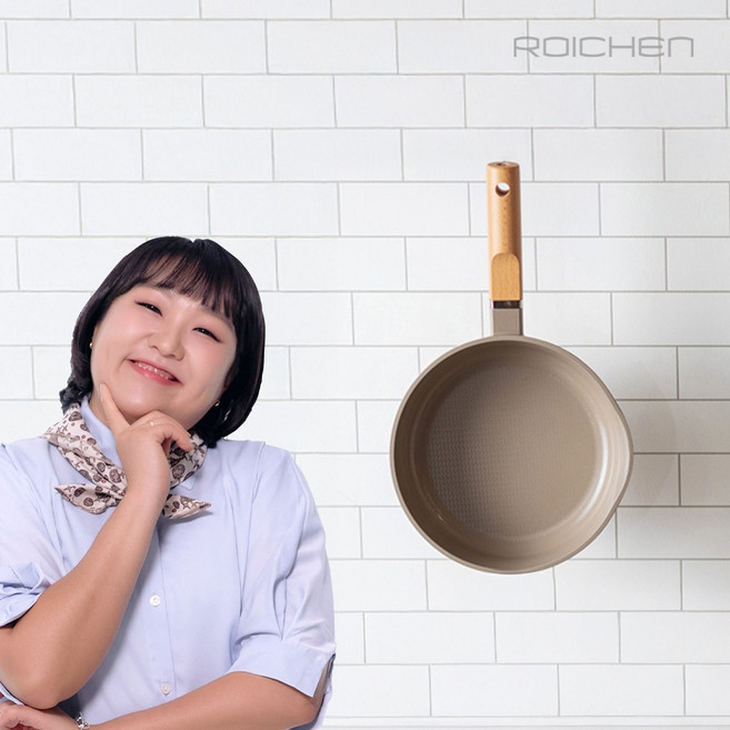 로이첸 IH 건강한팬 20cm 세라믹 인덕션 멀티팬, 마쉬옐로우, 마쉬멜로우_20cm, 1개