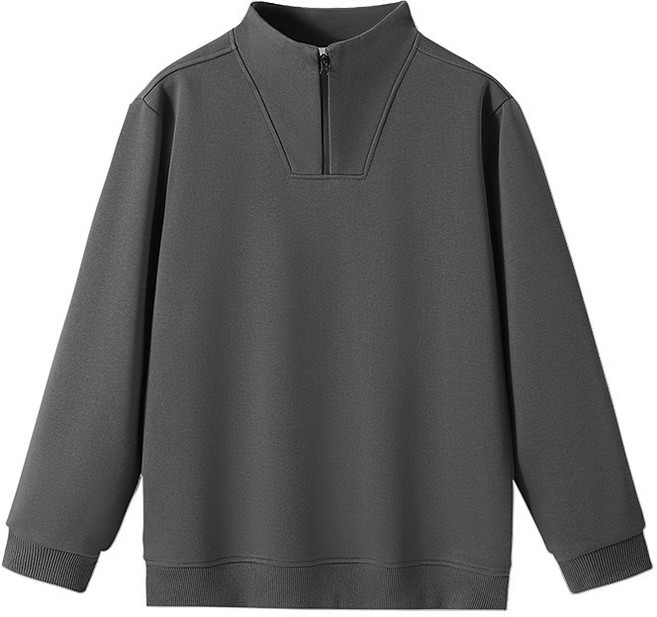 ANYOU 가을겨울 스탠드칼라 반지퍼 작업복 재킷 단체복 긴팔 맨투맨