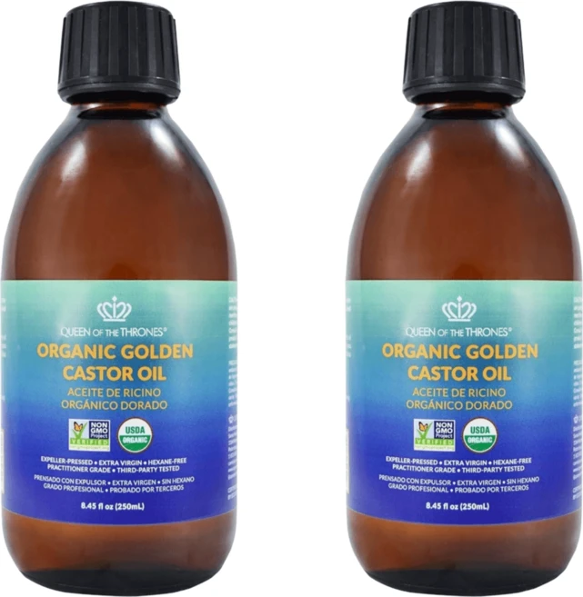 퀸오브드론 엑스트라버진 피마자 캐스터 오일 250ml 2개 - 쿠팡