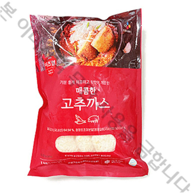 이츠웰 고추까스, 2개, 1kg