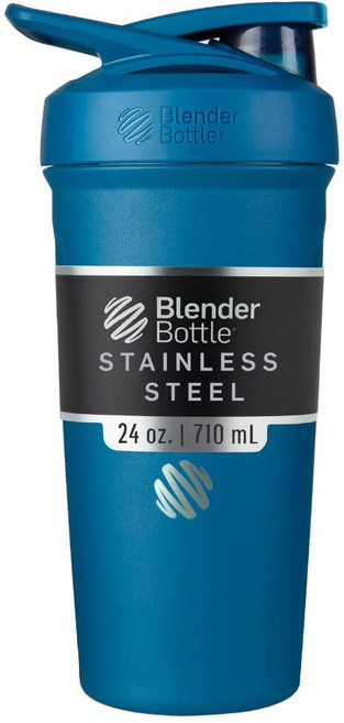 블렌더보틀 스트라다 스테인레스 보틀 710ml 블루 298616, 블렌더보틀 스트라다 스테인레스 보틀 710ml 블루 2