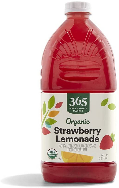 망설이면 금방품절되요 Whole Foods Market의 365 유기농 딸기 레모네이드 64 fl oz 서두르세요, 64 fl oz 2팩