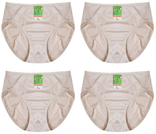 필테라 프리미엄 여성 인견 맥시 팬티_4P