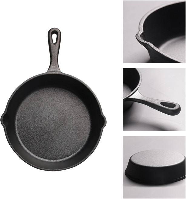 지아지 무쇠 주물팬 후라이팬, 04_무쇠팬 10인치(26cm), 1개