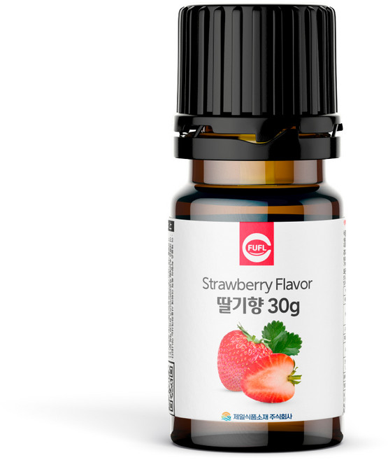 푸플 식품향료 과일 합성 머랭쿠키 제과제빵 슬라임 식용 자일리톨 식품첨가물, 30ml, 1개, 033-딸기향