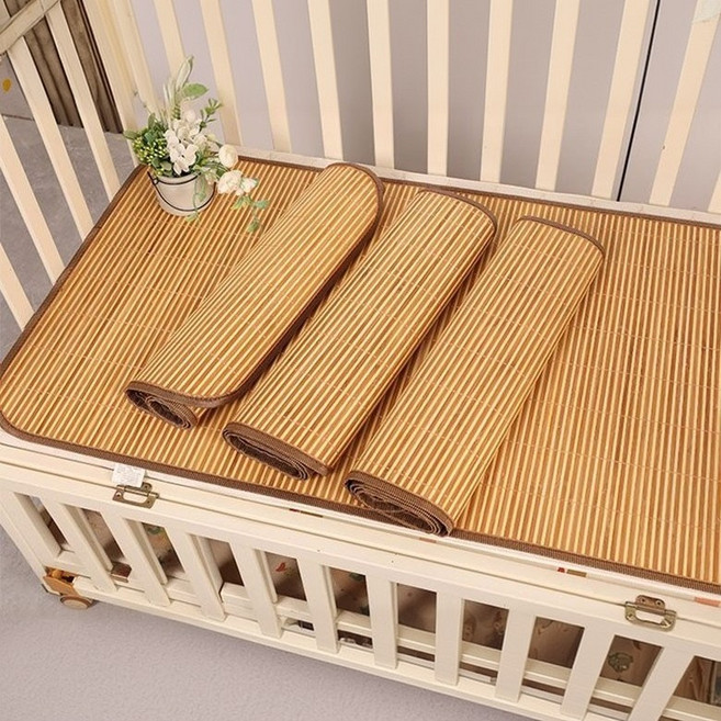 Fowod 여름 고급죽자루자 냉감자 양면 사용 가능 등나무 냉감자, 대나무 원단, 양면 죽자루 (등나무 + 대나무)