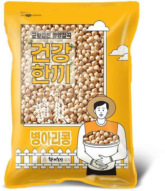 한끼농산 병아리콩 2025년산, 2kg, 1개