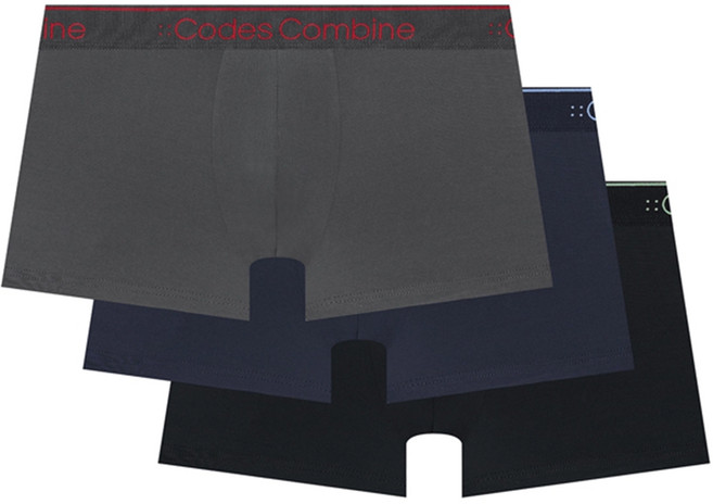코데즈 컴바인 남성 박서 브리프 3매(2종) 코스트코 남성팬티 속옷 사각팬티 드로즈