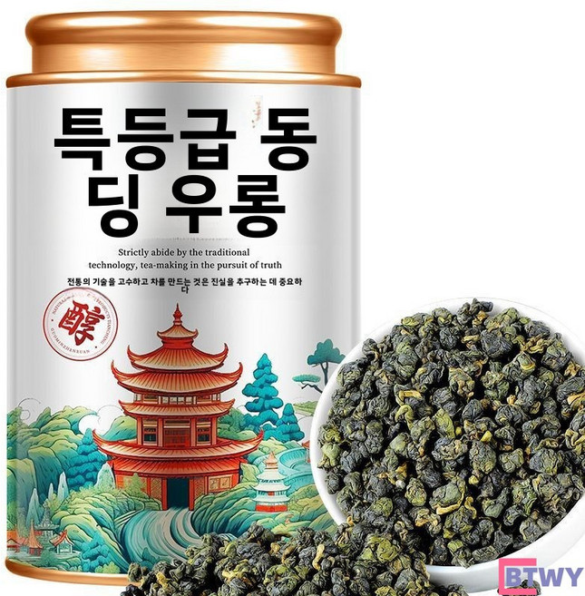2026년 대만 동정오룡차 고산 특급 우롱차 여름철 차가운 우린 콜드브루 진한 향기 캔 패키지 보관용 선물용 프리미엄 차 세트-BTWY, 총 250g*1캔