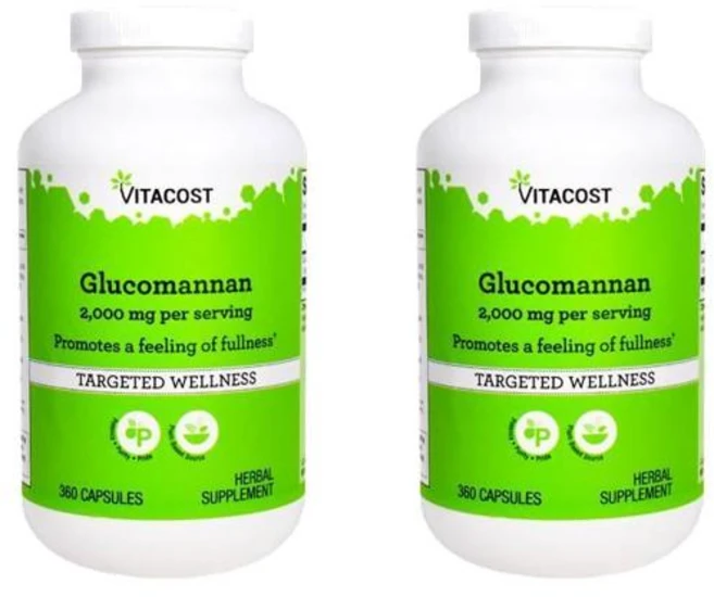비타코스트 글루코만난 캡슐 360정, 2개 - 쿠팡