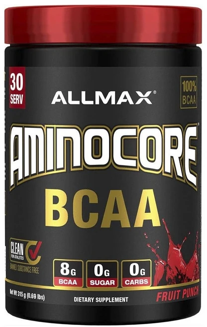 올맥스 아미노코어 BCAA 프루트 펀치, 1개, 315g - 쿠팡