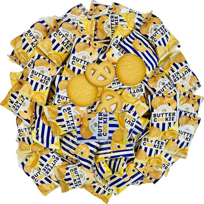 버터쿠키 비스킷 한입스낵 대용량, 99개