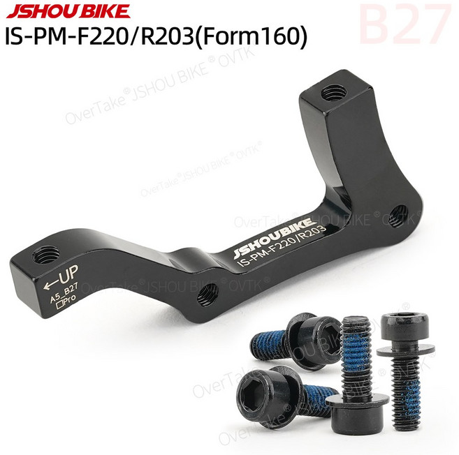 JSHOUBIKE 10/20PCS 디스크 브레이크 캘리퍼 마운트 어댑터 FM/PM 140mm 로터 MTB 브래킷 자전거 부품, 03 F85 10PCS