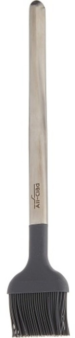 올클래드 스페셜티 실리콘 주방 가젯 페이스트리 브러시 도구 해킹 실버, 1-Piece Spatula, Stainless Steel
