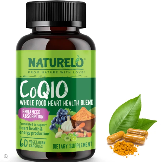 NATURELO 코엔자임큐텐 코큐텐 CoQ10 100mg 60캡슐, 1개, 60정 - 쿠팡