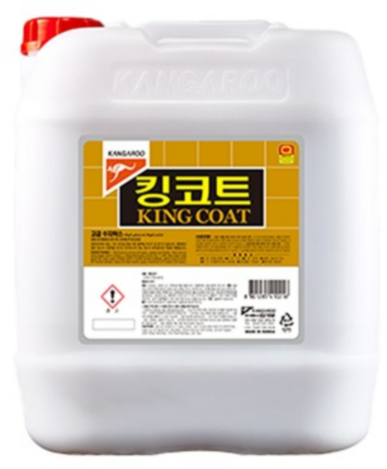 킹코트 18.75L 고급 바닥 광택제 수지왁스 코팅제