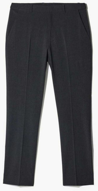 에스티코 쿨맥스 에센셜 슬랙스 그레이 테이퍼드핏 SPAWB02TSC