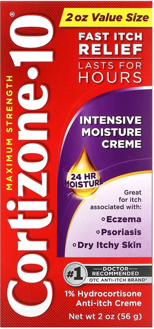특별한효과 Cortizone 10 맥시멈 스트렝스 인텐시브 모이스처 크림 56g(2oz) 곧일시품절됩니다, Cortizone10맥시멈스트렝스인텐시브모이스처크림56 - 쿠팡