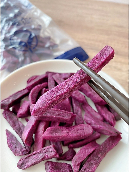 澎玉191 紫地瓜條脆片 低溫烘焙, 1個