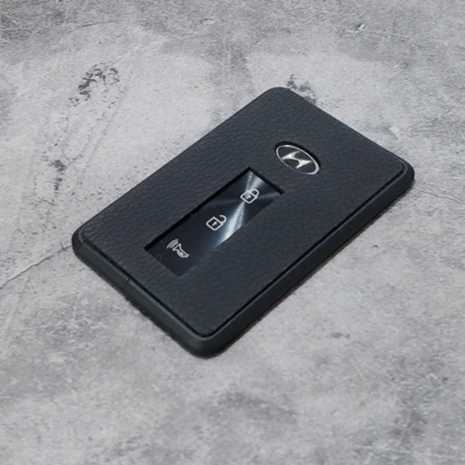 더뉴그랜저(그랜저IG불가) 카드키 가죽 커버, 1개