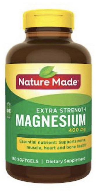 네이처 메이드 엑스트라스트렝스 마그네슘 400MG 180정, 1개