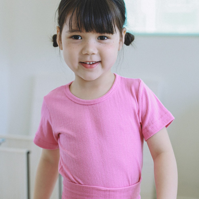 더맨디쿠팡 나나 5부 유아 배앓이방지 실내복