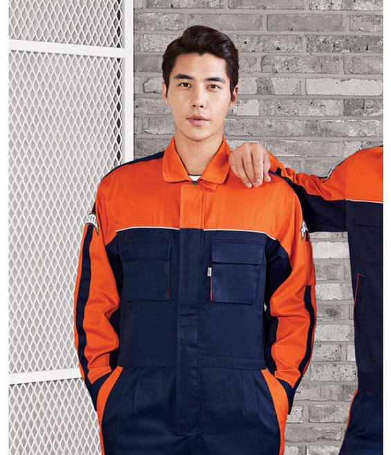 티뷰크 작업복 춘추 일체형 스즈키 정비복 TB-728, 115