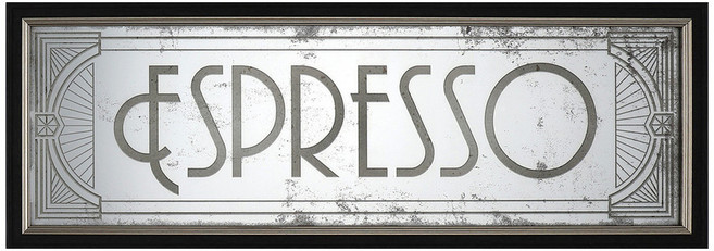 AM Studio Espresso 掛畫 - 69x24cm